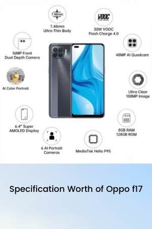 Specification & worth of oppo f17