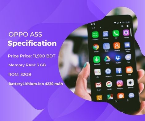 Oppo A5s Short Specification