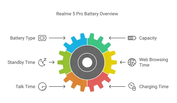 Realme 5 Pro Battery Overview