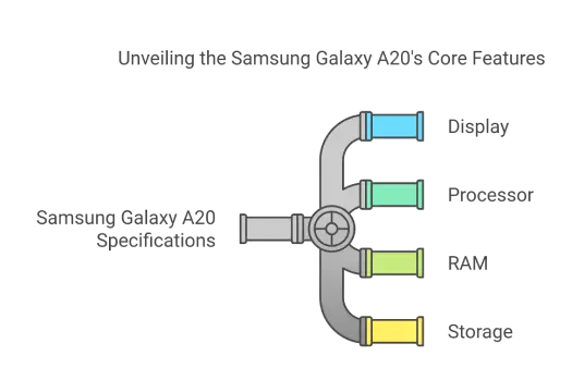 Unveiling the Samsung Galaxy A20's Core Features