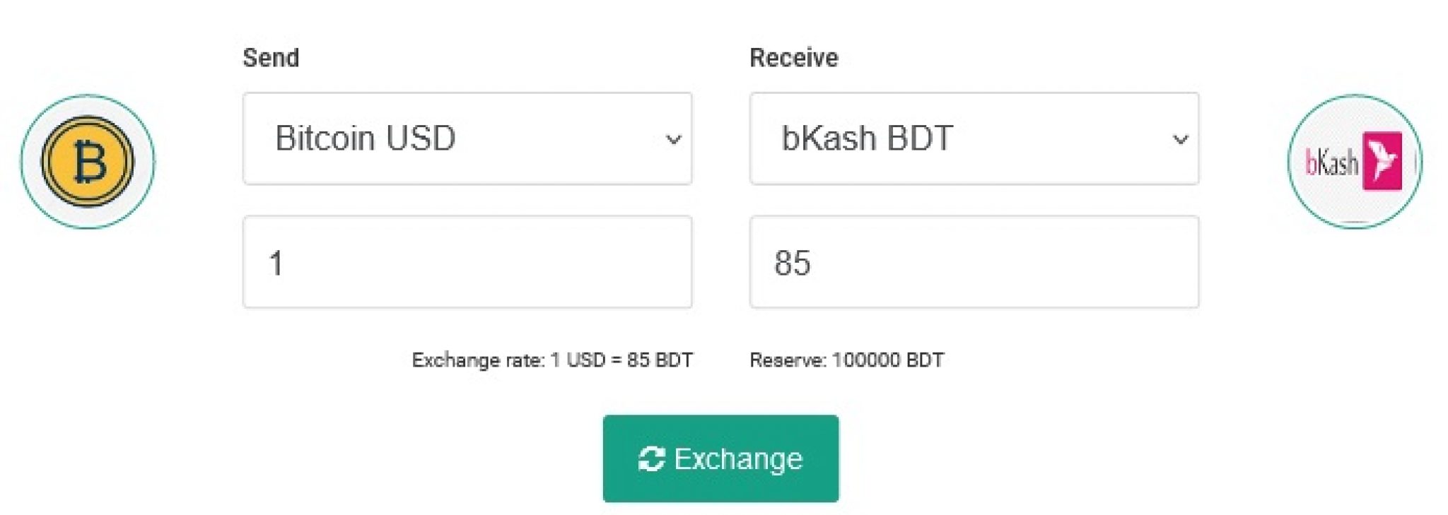 1 btc in taka