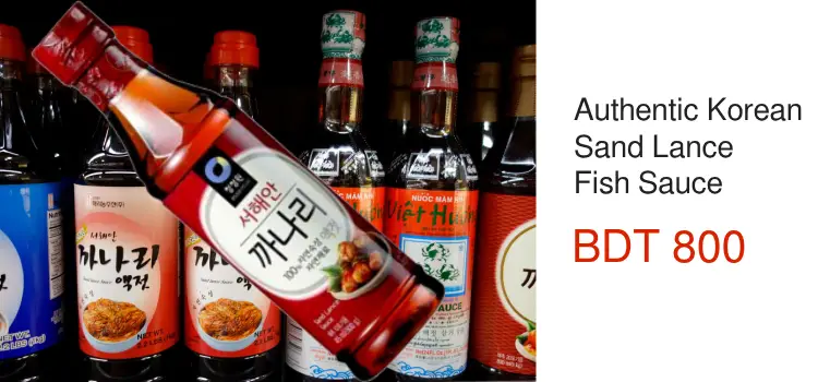 Korean Fish Sauce Price in Bangladesh