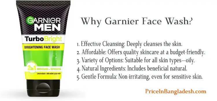 Why Garnier Face Wash