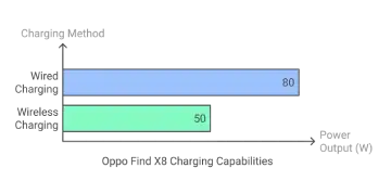 Oppo Find X8 Charging Capabilities